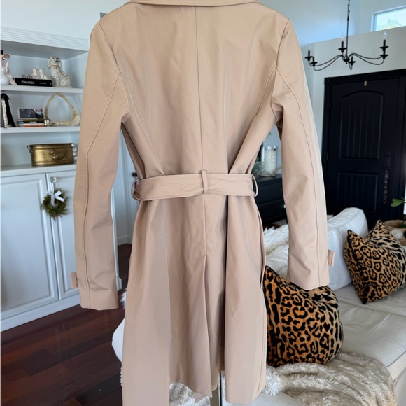Calvin Klein Women's Beige Trench Coat - Picture 2 of 3